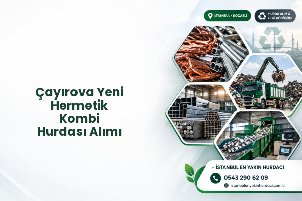Çayırova Yeni Hermetik Kombi Hurdası Alımı