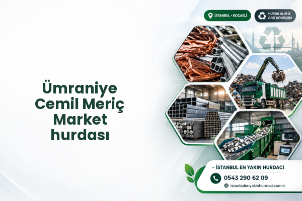 Ümraniye Cemil Meriç Market hurdası