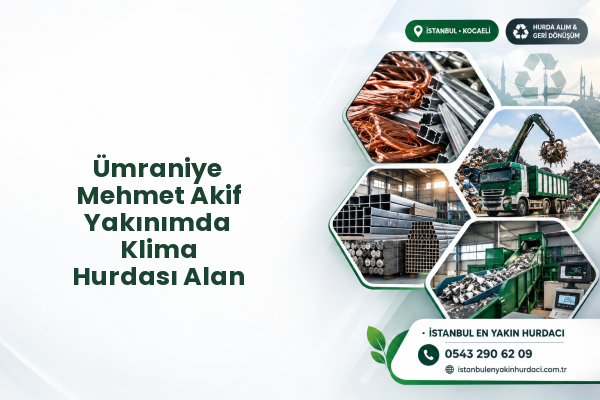Ümraniye Mehmet Akif Yakınımda Klima Hurdası Alan