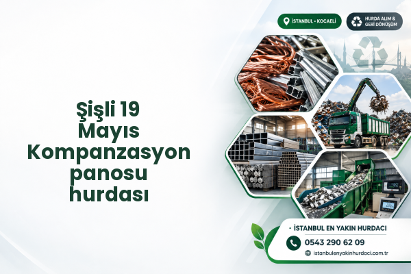 Şişli 19 Mayıs Kompanzasyon panosu hurdası