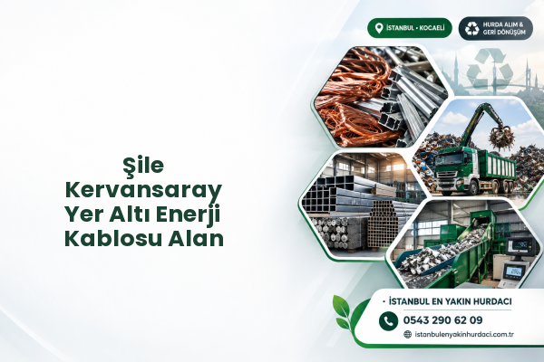 Şile Kervansaray Yer Altı Enerji Kablosu Alan
