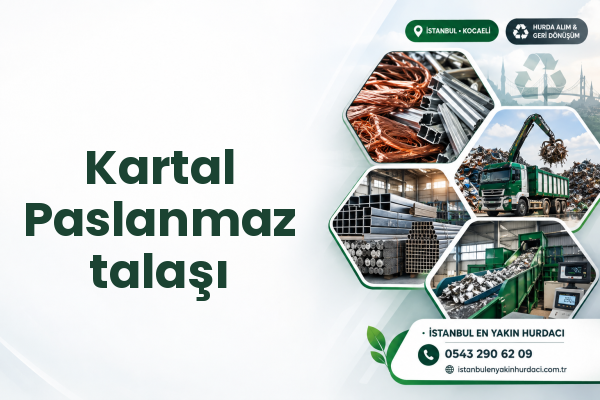 Kartal Paslanmaz talaşı