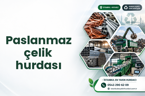 Paslanmaz çelik hurdası