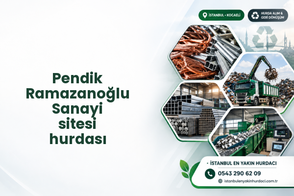 Pendik Ramazanoğlu Sanayi sitesi hurdası