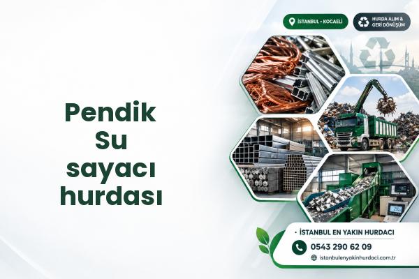 Pendik Su sayacı hurdası