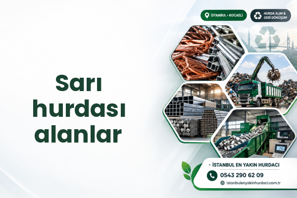 Sarı hurdası alanlar